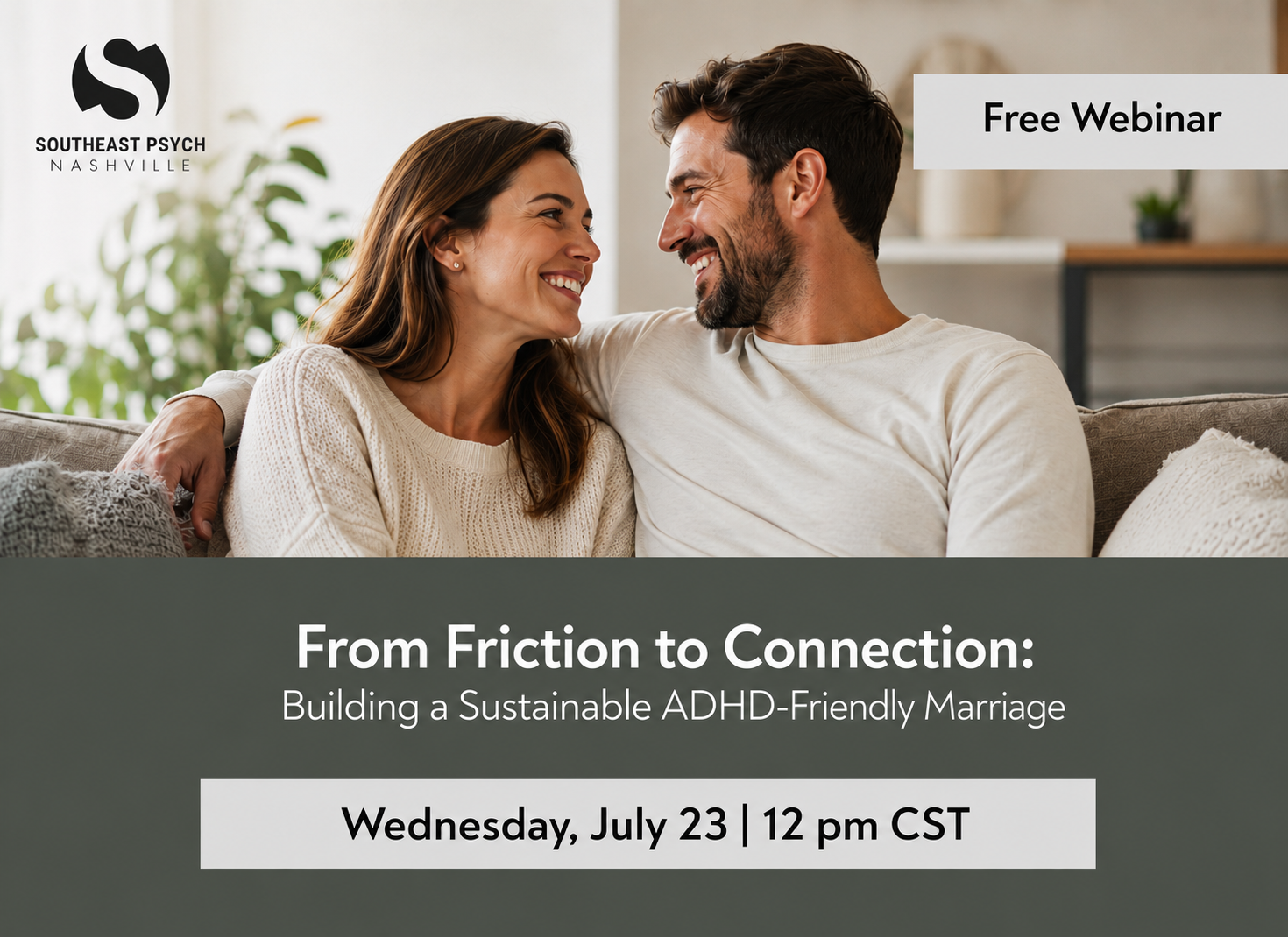 From Friction to Connection: Building a Sustainable ADHD-Friendly Marriage